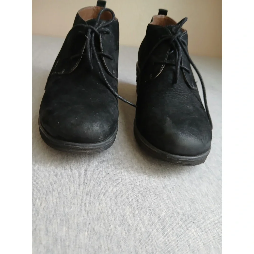Dansko Boots 40 Cadee Oxford Lace Up Ankle Comfort Casual Leather Goth Grunge